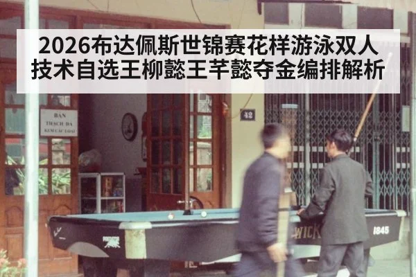 2026布达佩斯世锦赛花样游泳双人技术自选王柳懿王芊懿夺金编排解析 | AGGaming
